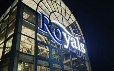 Cygnia converts Royals Shoipping Centre sign to LED