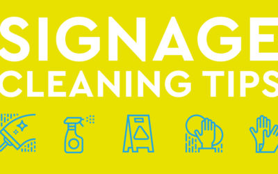 Cygnia Maintenance Tips When Cleaning Your Signage