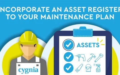 Illustration of an asset register